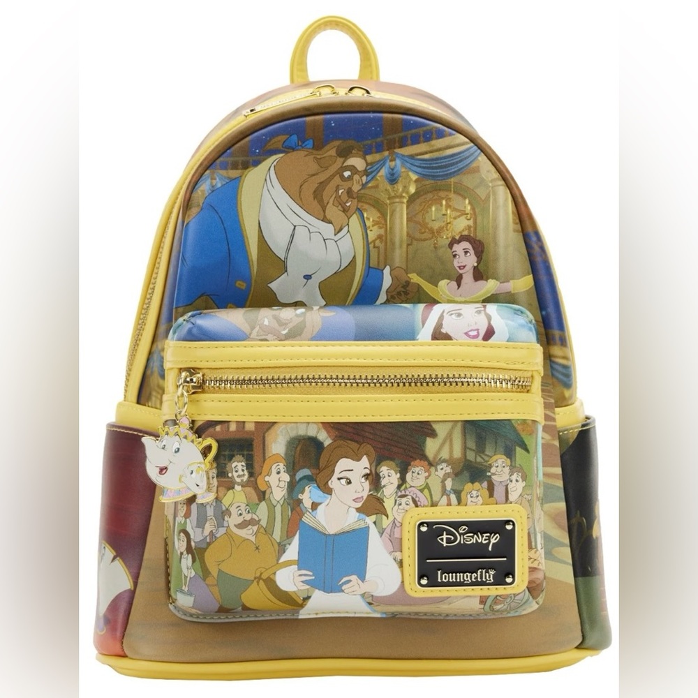Loungefly Disney Beauty and the Beast Belle Princess Scene Mini Backpack